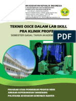 Teknis Osce Dalam Lab Skill Pra Klinik Profesi Ners Angkatan Ii