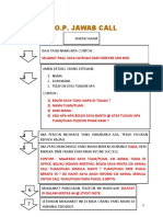 Sop Jawab Call