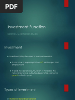 Lesson 5 - Investment Function