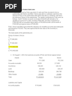 Accounting For Special Transactions Exam