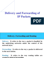 Delivery and Forwarding of IP Packets