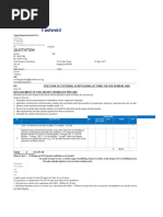 Scaffolding Rental Quotation Details | PDF
