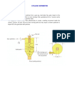 CYCLONE SEPARATOR