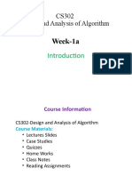 CS302 Introduction to Algorithms and Data Structures