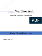 Data Warehousing: Need For Speed: Join Techniques