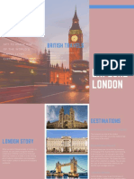 Red London Photos Travel Brochure