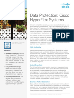 Data Protection: Cisco Hyperflex Systems: At-A-Glance