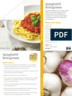 Spaghetti Bolognese: What You'll Need