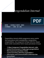 Sistem Pengendalian Internal Pert.11 PPT (Husnulfianti Unus C30118201)