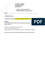 Actividad Diagnóstica Mi Experiencia Investigativa PDF