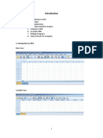 1. How to Key in Data into SPSS