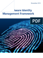 Context-Aware Identity Management Framework: November 2018