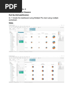 Q. 1 Create The Dashboard Using Multiple Pie Chart Using Multiple Worksheet