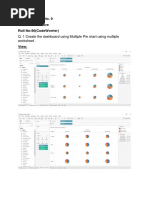 Q. 1 Create The Dashboard Using Multiple Pie Chart Using Multiple Worksheet