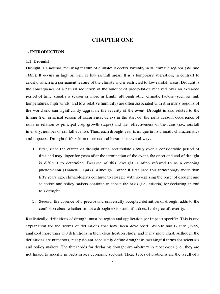 Analysis of Meteorological Droughts Usin PDF | PDF | Drought | Sea ...