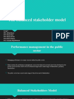 The Balanced Stakeholder Model