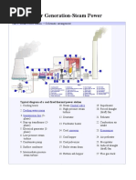 Modern Steam Power Plant Layout | PDF | Boiler | Steam