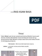 Titrasi Asam Basa