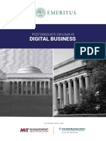 Digital Business: Postgraduate Diploma in