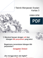 Teknik Menjawab Kimia K3