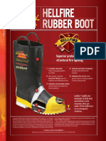 Hellfire Rubber Boot: Superior Protection For Structural Fire Fighting