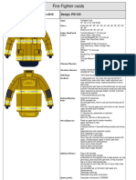 Fire-Fighter Coats: Edition: 1 Date: 28-Jun-2016 Design: PS1125