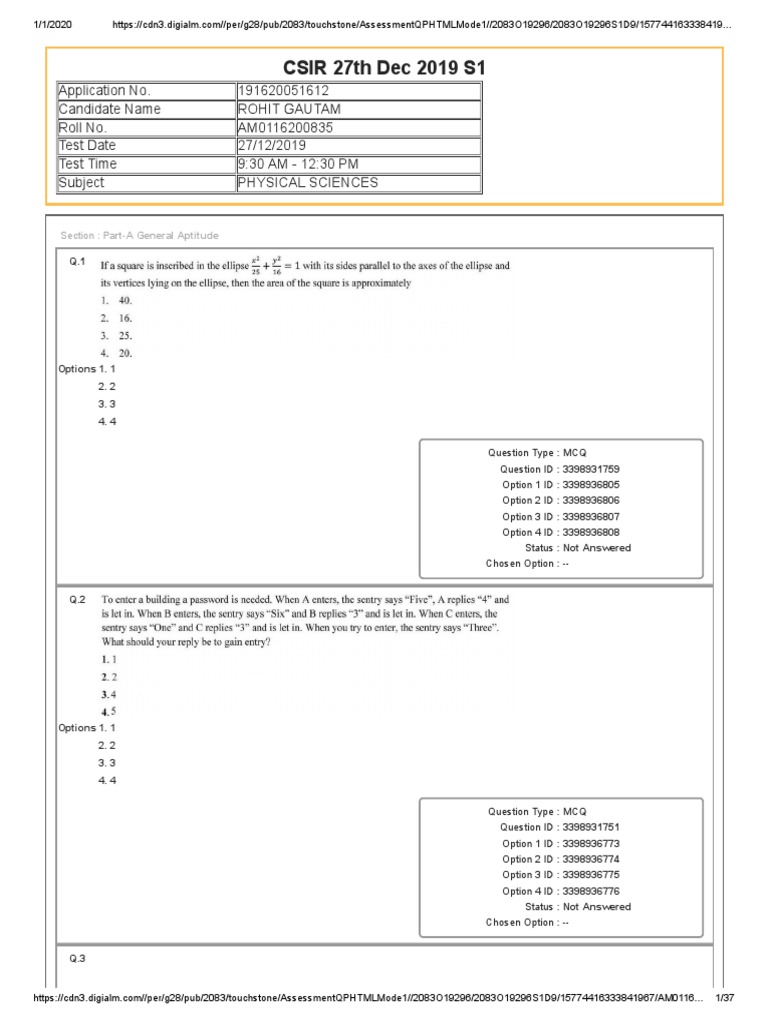 Asam Net 2019 Dec | PDF