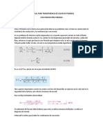 Transferencia de calor en tuberías