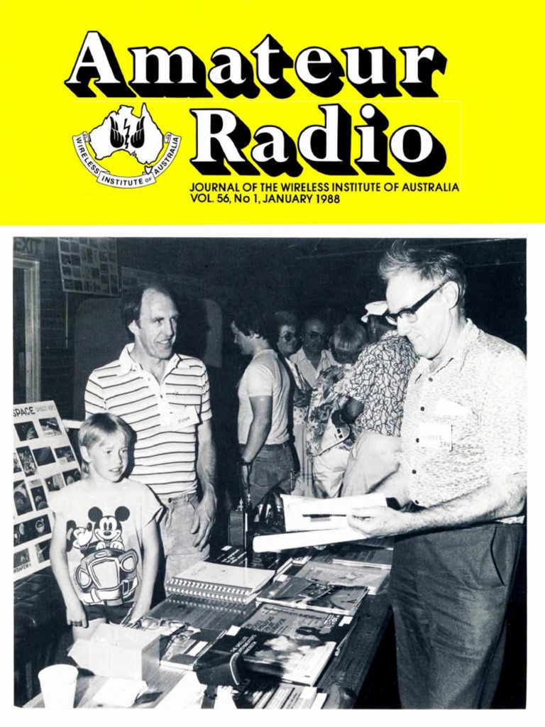 Amateur Radio 1988 PDF Radio Technology Telecommunications