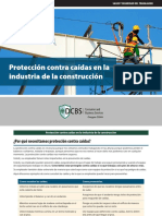 Protección Contra Caídas en La Industria de La Construcción