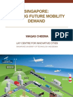 Singapore: Tackling Future Mobility Demand: Waqas Cheema
