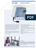 Electrotherapy Device Spec Sheet