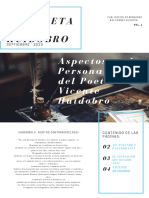 La Gaceta de Vicente Huidobro Por Bernardo Baltiansky