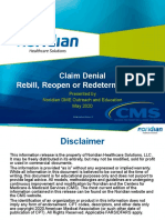 Claim Denial Rebill, Reopen, Redetermination PDF