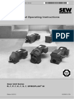 Assembly and Operating Instructions: Gear Unit Series R..7, F..7, K..7, S..7, SPIROPLAN W