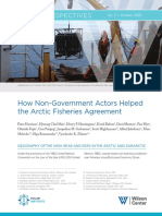 Polar Perspectives: How Non-Government Actors Helped The Arctic Fisheries Agreement