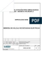 3288 - EL-MC-006 RB Cálculo Distancias Eléctricas
