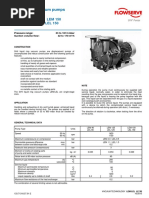 Liquid Ring Vacuum Pumps: LEM 90, LEM 125, LEM 150 LEL 90, LEL 125, LEL 150