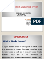 Dipole Moment & Resonance in Organic Chemistry