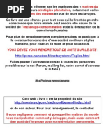 LIVRE FRANCAIS A LIRE ABSOLUMENT CONTRE LE NOUVEL ESCLAVAGE DS NOTRE SOCIETE - conspiracy, ebook, book, illuminati, icke, conspiration