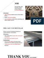 Ribbed Floor: To Form Ribs at Short Distances Apart. - Light Weighted Thermal Insulation - Easy Installation