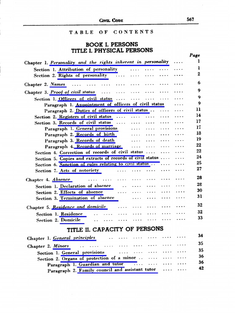 Civil Code (English) PDF | PDF | Ownership | Marriage