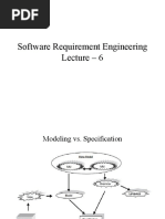 Software Requirement Engineering Lecture - 6