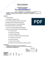 Pr0grama Terapia de Aprendizaje Sept-Dic 2020