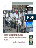 Presentación - Cusco - Foro Posextractivismo Jaime Borda (Modo de Compatibilidad) PDF