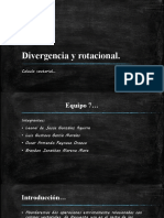 Divergencia y Rotacional.