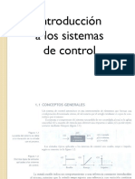 Introducción A Los Sistemas de Control