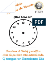 Horario Verano DINC PDF