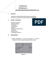 Informe Circuitos Electricos 2