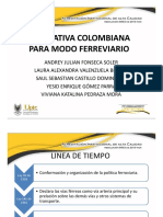 Normativa Colombiana Modo Ferreo PDF